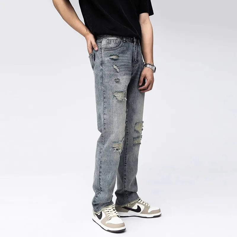 KGK Jeans Men Vintage Gray-4