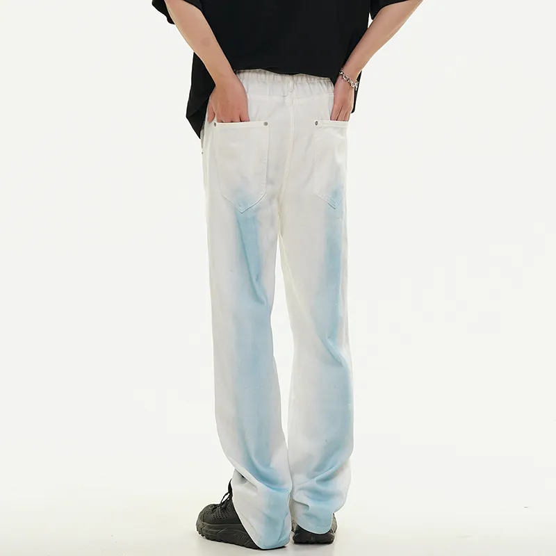 KGK Jeans Men White-5