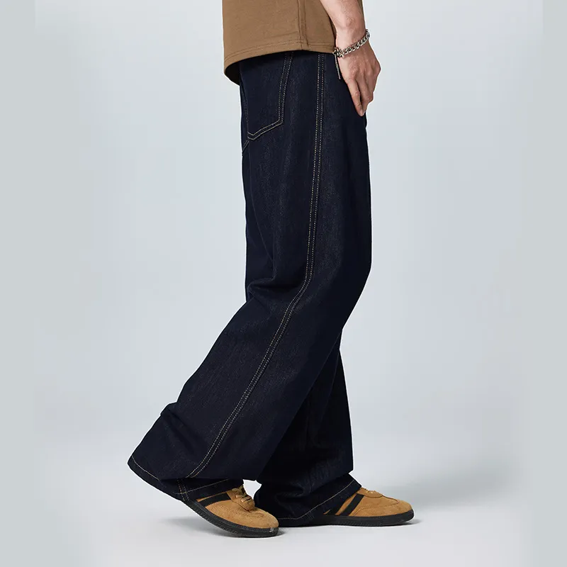 KGK Jeans Men Dark Blue-4