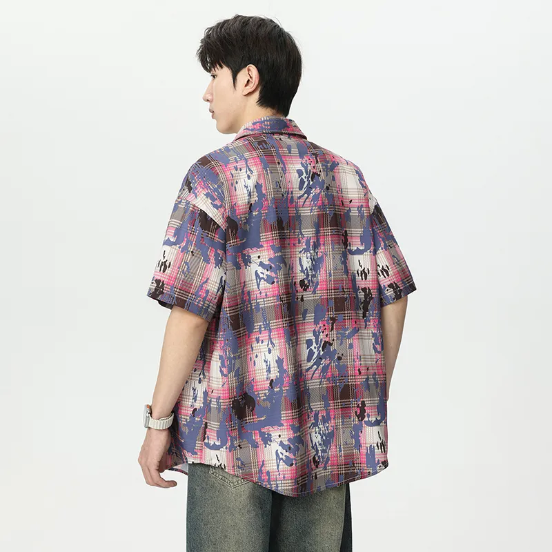 PIMC Shirts Unisex Iridescent Plaid-3