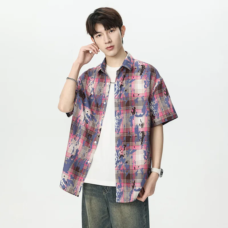 PIMC Shirts Unisex Iridescent Plaid-2