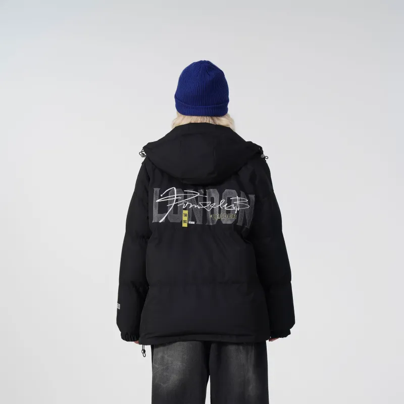 PIMC Puffer Jacket Unisex Black-2