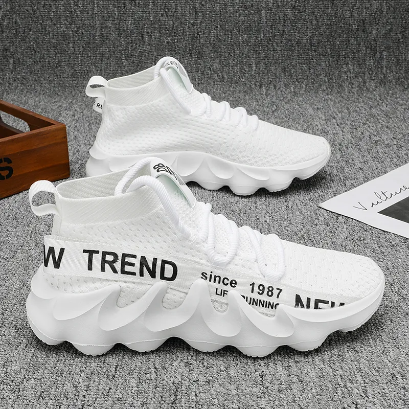 Frank Mully High Top Fashion Trendy And Stylish, Versatile Men's-5