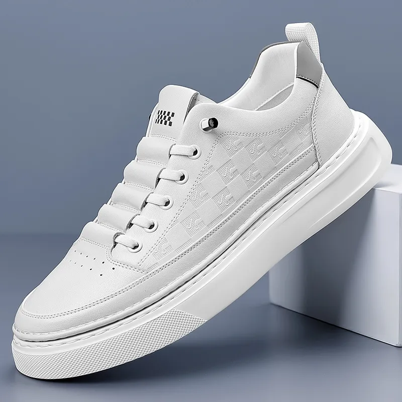 Frank Mully Low Top Skateboard Shoes Men's White-2