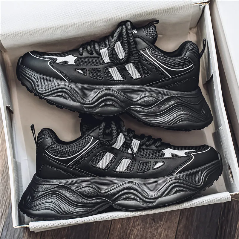 Frank Mully Breathable Low Top Chunky Sneakers Men's-1