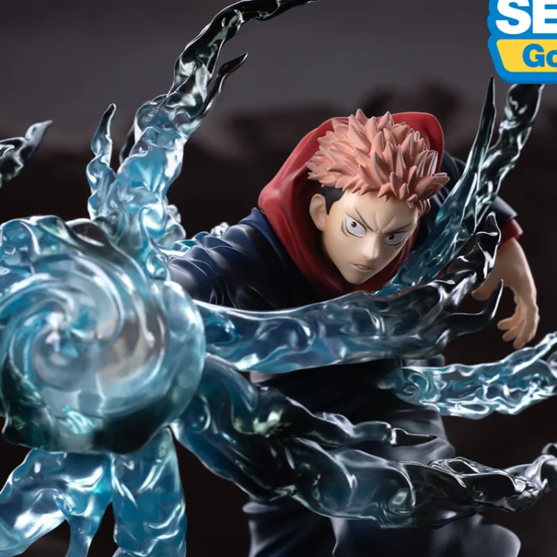 SEGA Jujutsu Kaisen Characters Luminasta Yuji Itadori, Black Flash, High School Uniform Bonus Gifts-1