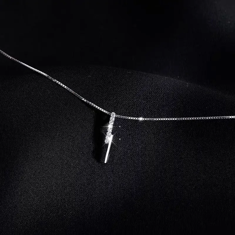 FROMLOVER 925 Sterling Silver Necklaces Women's-4