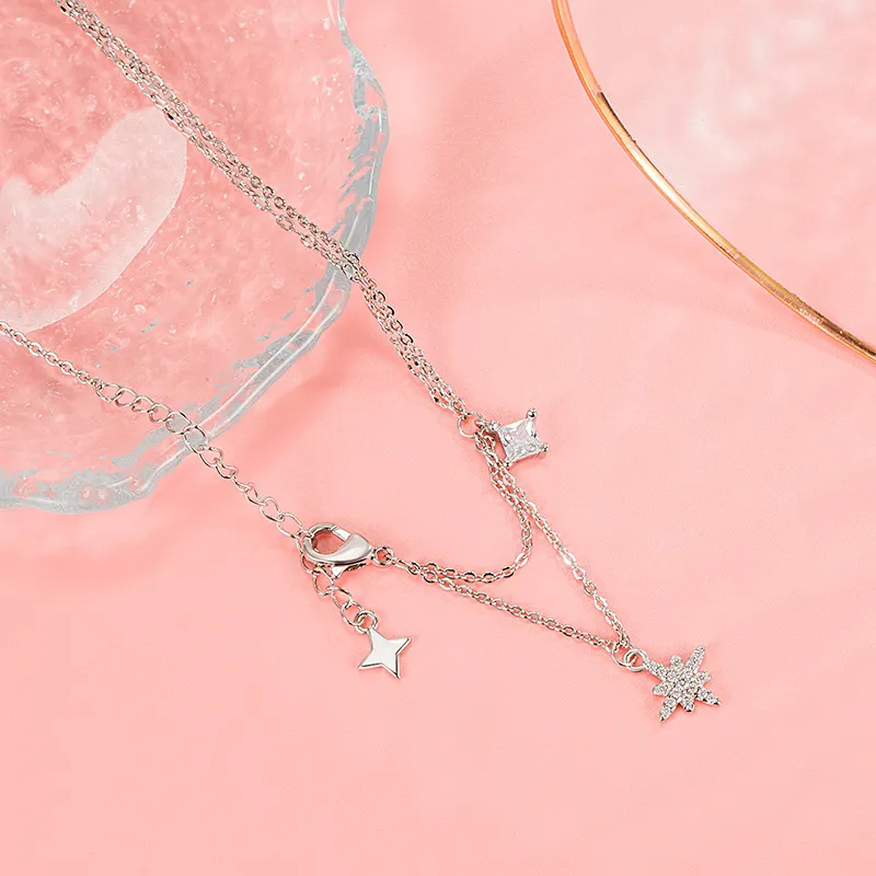 FROMLOVER Alloy Necklaces Women's-3