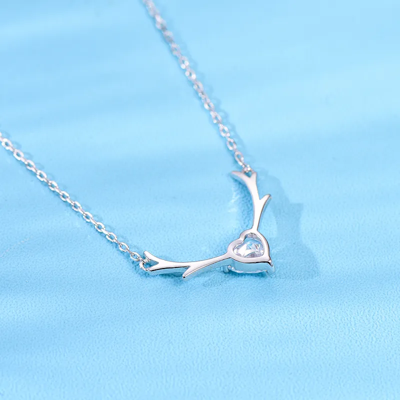 FROMLOVER S925 Silver Necklaces Women's-3
