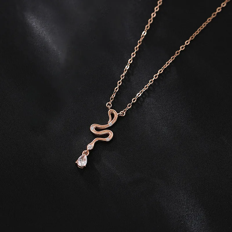 FROMLOVER 925 Sterling Silver Necklaces Women's-3