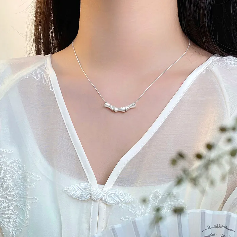 FROMLOVER 925 Sterling Silver Necklaces Women's-3
