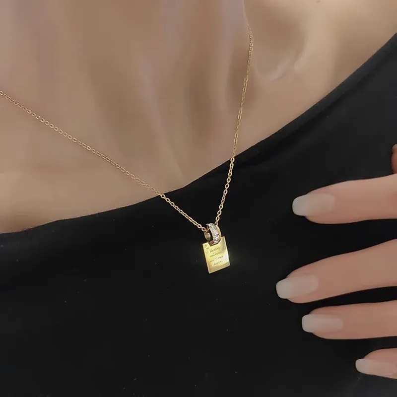 FROMLOVER Alloy Necklaces Women's-3