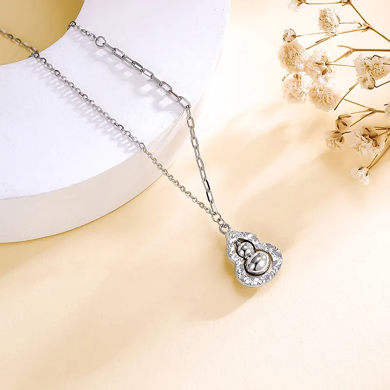 FROMLOVER 925 Sterling Silver Necklaces Women's-4