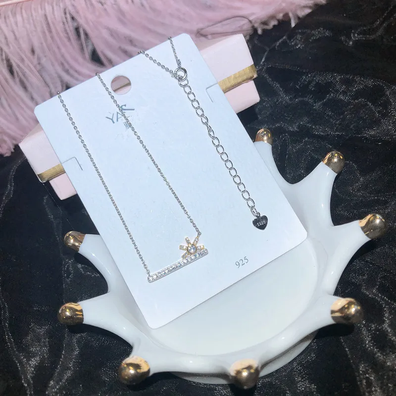 FROMLOVER S925 Silver Necklaces Women's-3