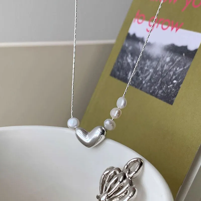 FROMLOVER S925 Silver Necklaces Women's-2