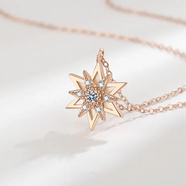 FROMLOVER 925 Sterling Silver Necklaces Women's-2