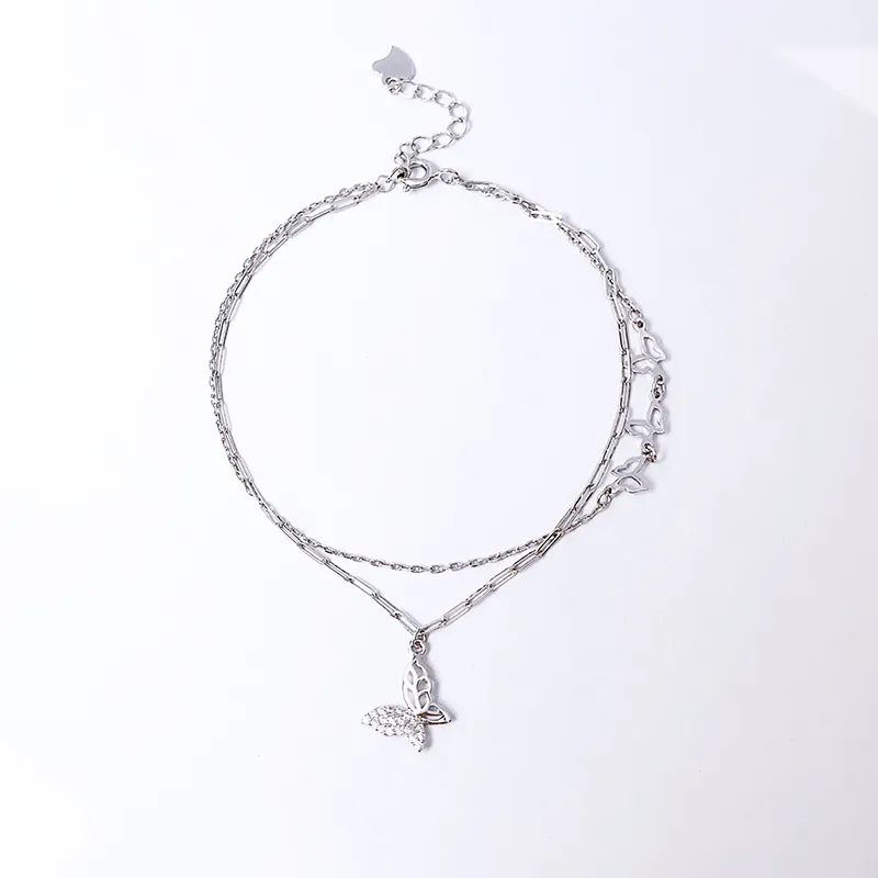 FROMLOVER 925 Sterling Silver Bracelets Women's-4
