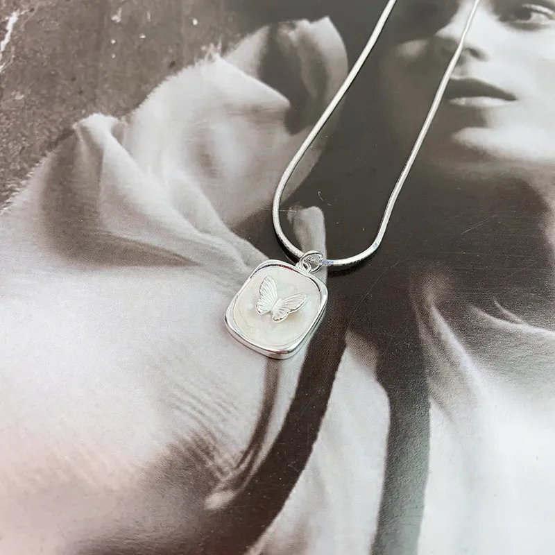 FROMLOVER 925 Sterling Silver Necklaces Women's-2