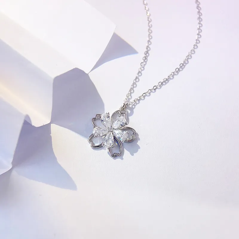 FROMLOVER 925 Sterling Silver Necklaces Women's-3