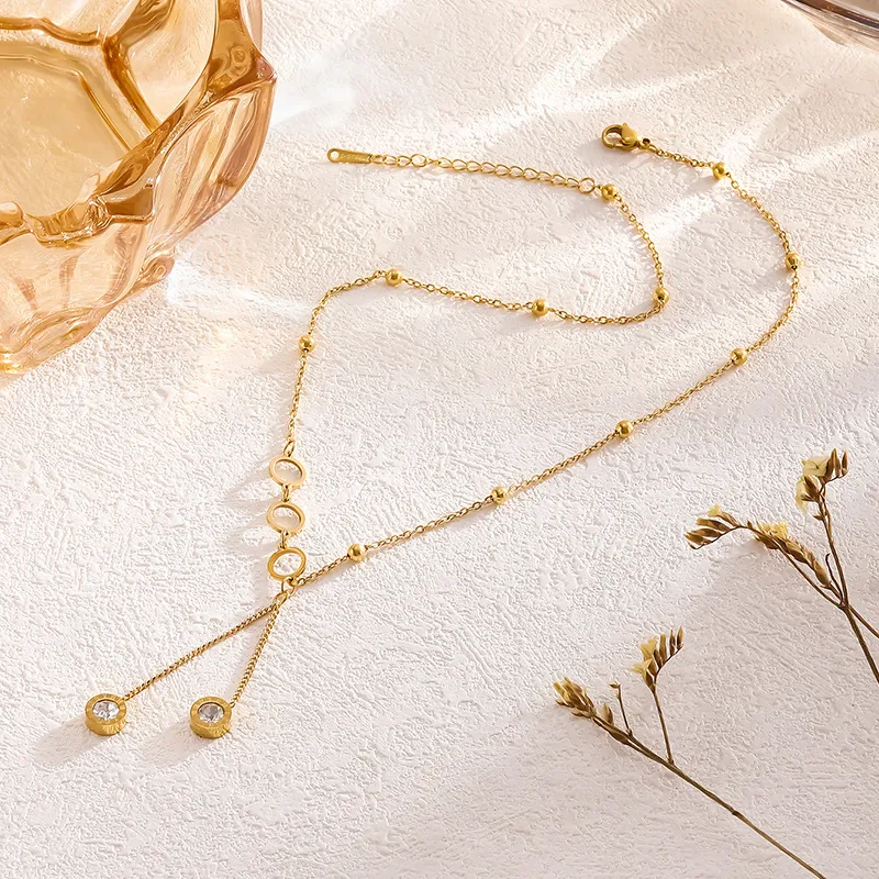 FROMLOVER Alloy Necklaces Women's-4