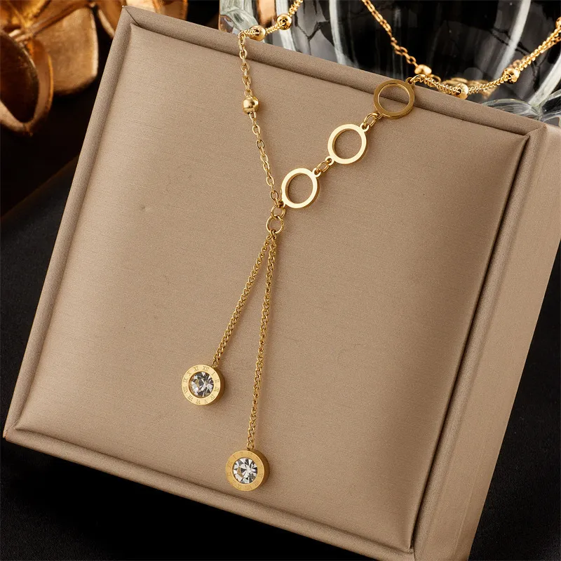 FROMLOVER Alloy Necklaces Women's-2