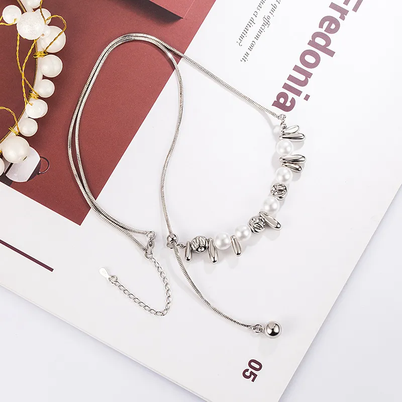 FROMLOVER Alloy Necklaces Women's-4