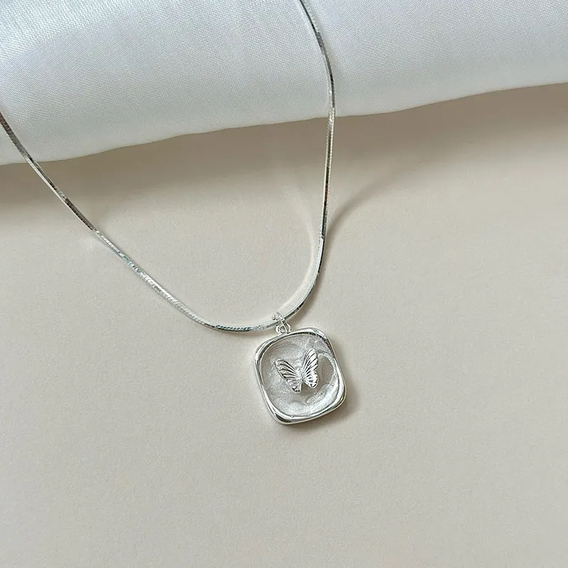 FROMLOVER 925 Sterling Silver Necklaces Women's-4