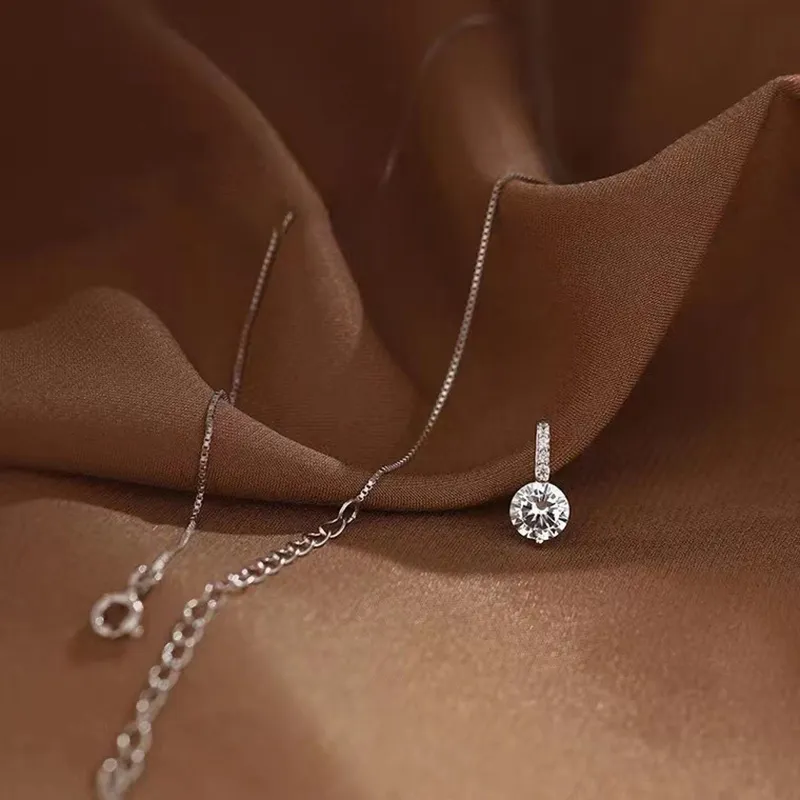 FROMLOVER 925 Sterling Silver Necklaces Women's-2
