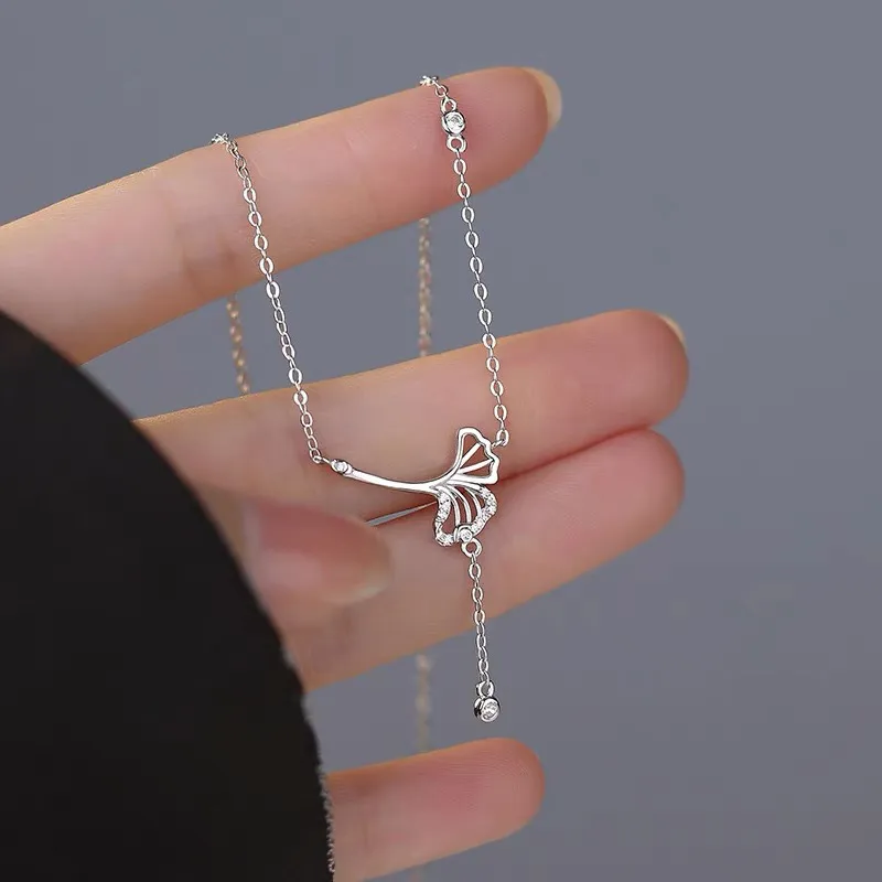 FROMLOVER 925 Sterling Silver Necklaces Women's-3