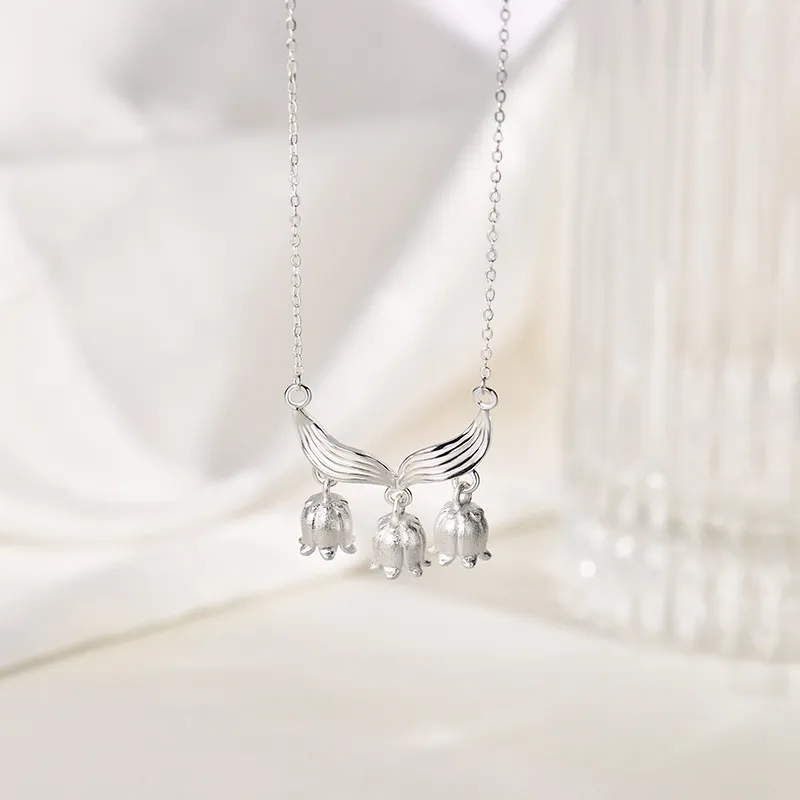 FROMLOVER 925 Sterling Silver Necklaces Women's-1