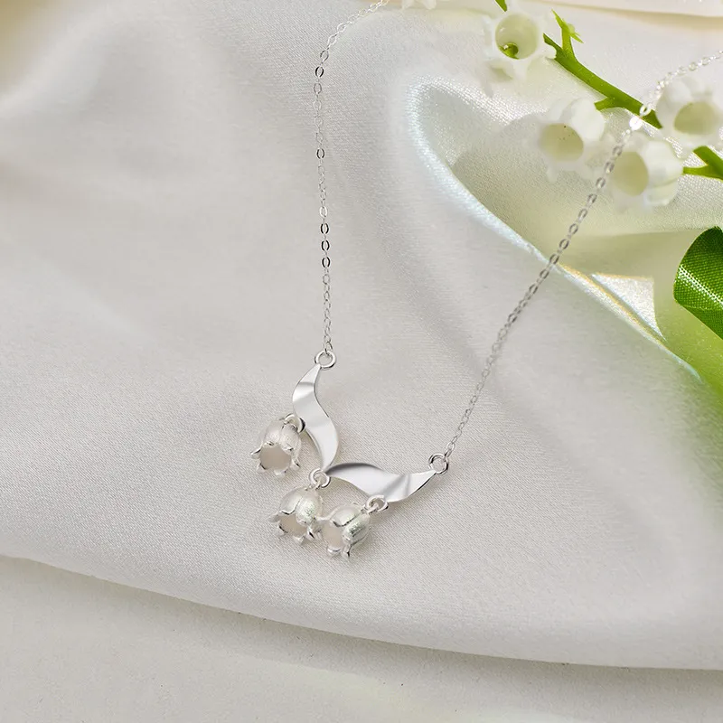 FROMLOVER 925 Sterling Silver Necklaces Women's-2
