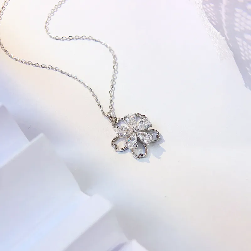 FROMLOVER 925 Sterling Silver Necklaces Women's-4