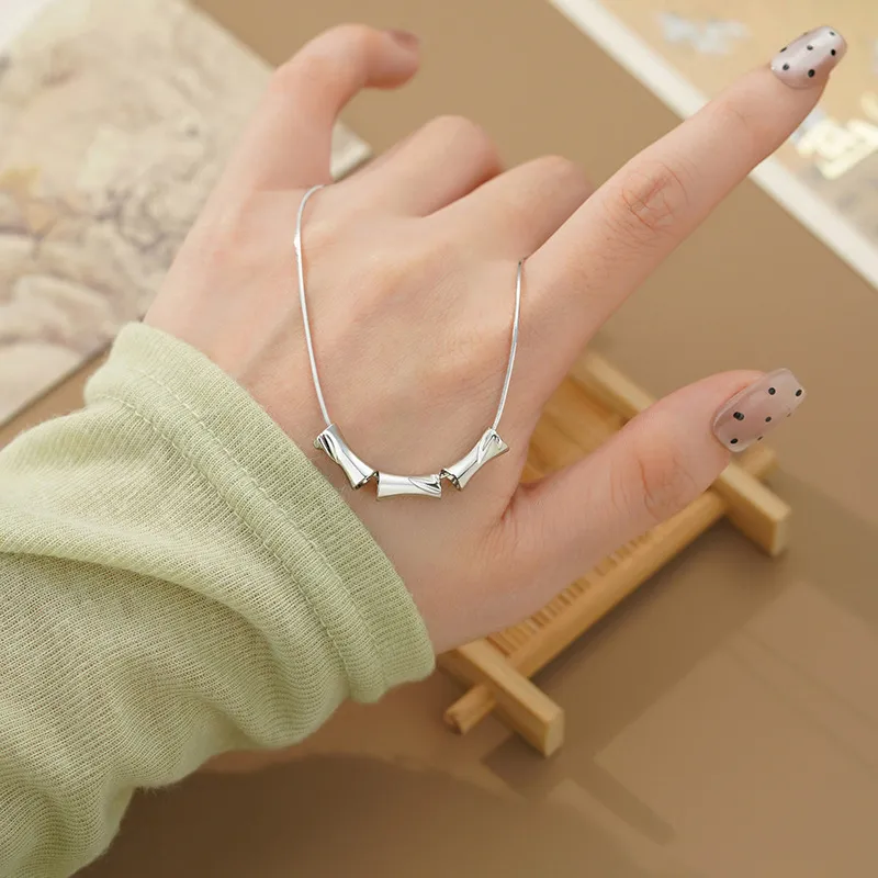 FROMLOVER 925 Sterling Silver Necklaces Women's-1