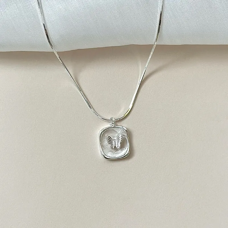 FROMLOVER 925 Sterling Silver Necklaces Women's-1