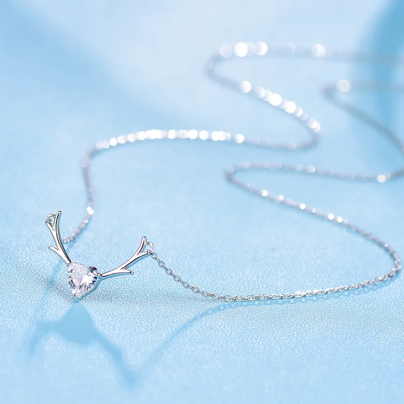 FROMLOVER S925 Silver Necklaces Women's-2