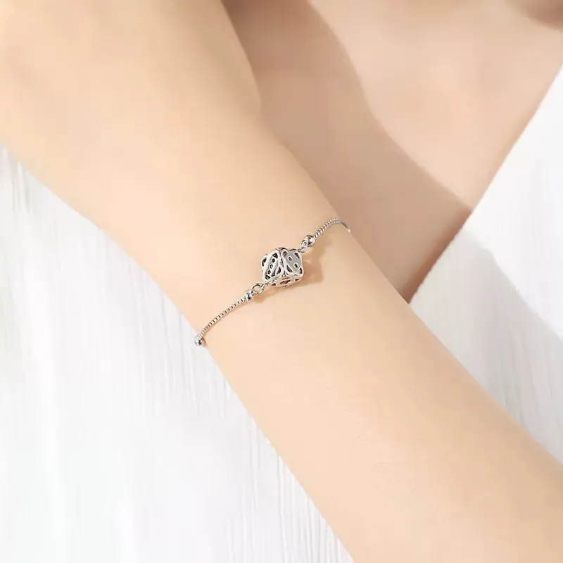 FROMLOVER 925 Sterling Silver Bracelets Women's-2