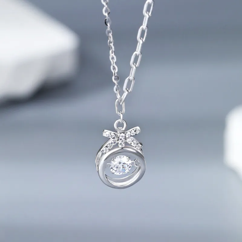 FROMLOVER 925 Sterling Silver Necklaces Women's-3