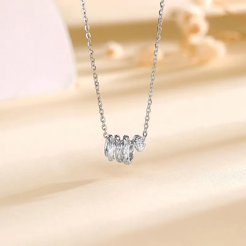 FROMLOVER 925 Sterling Silver Necklaces Women's-1