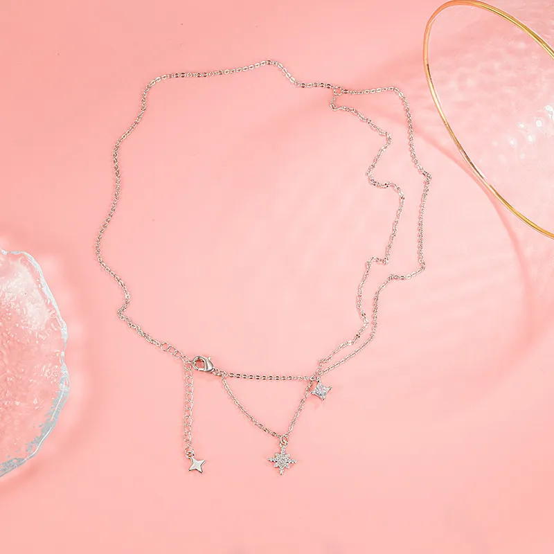 FROMLOVER Alloy Necklaces Women's-4