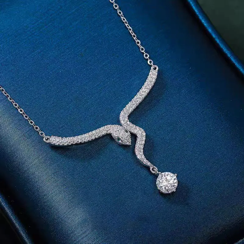 FROMLOVER 925 Sterling Silver Necklaces Women's-1