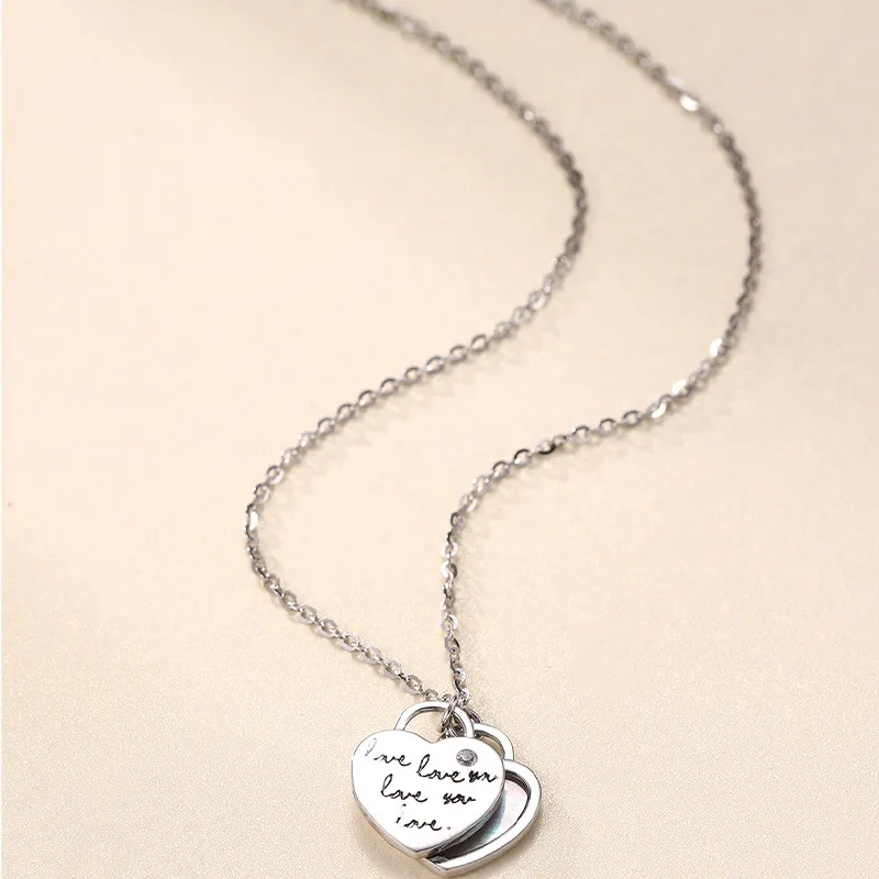 FROMLOVER S925 Silver Necklaces Women's-3
