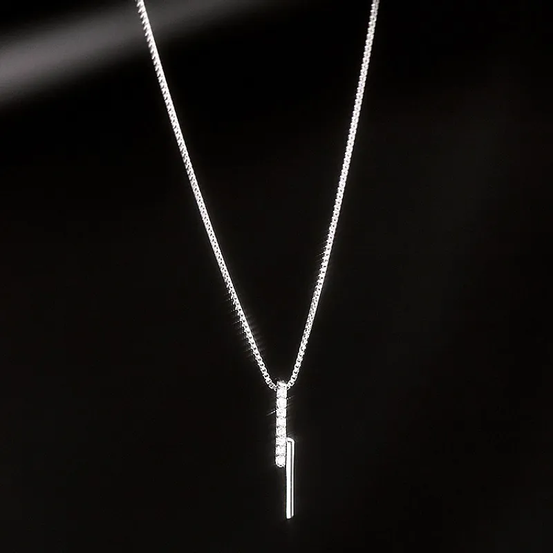 FROMLOVER 925 Sterling Silver Necklaces Women's-2