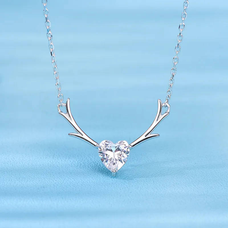 FROMLOVER S925 Silver Necklaces Women's-1