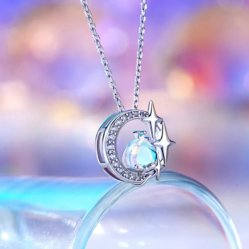 FROMLOVER 925 Sterling Silver Necklaces Women's-2