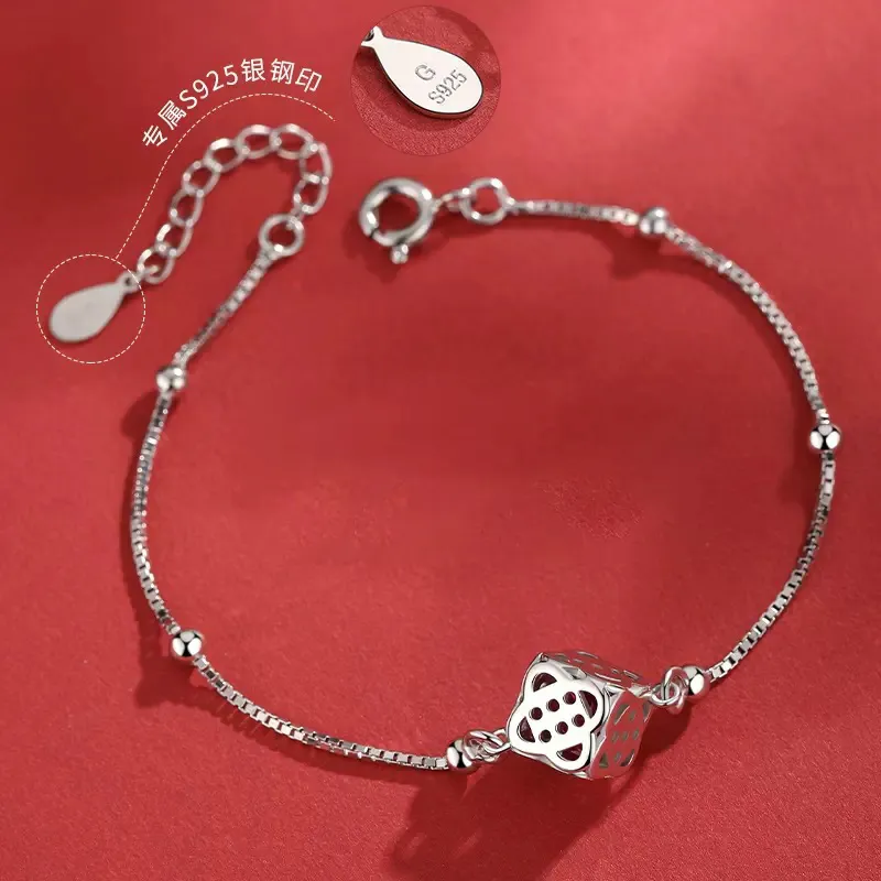 FROMLOVER 925 Sterling Silver Bracelets Women's-3