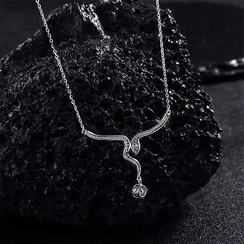 FROMLOVER 925 Sterling Silver Necklaces Women's-2