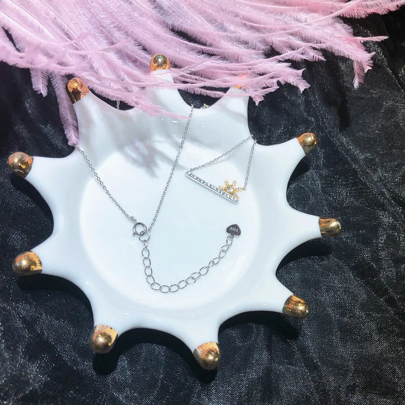 FROMLOVER S925 Silver Necklaces Women's-4