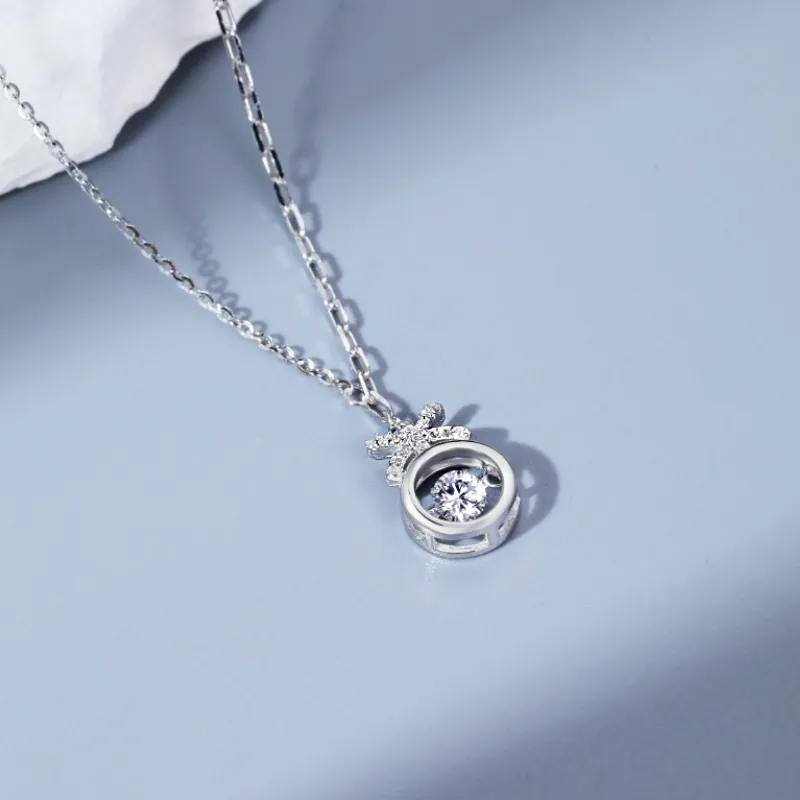 FROMLOVER 925 Sterling Silver Necklaces Women's-1