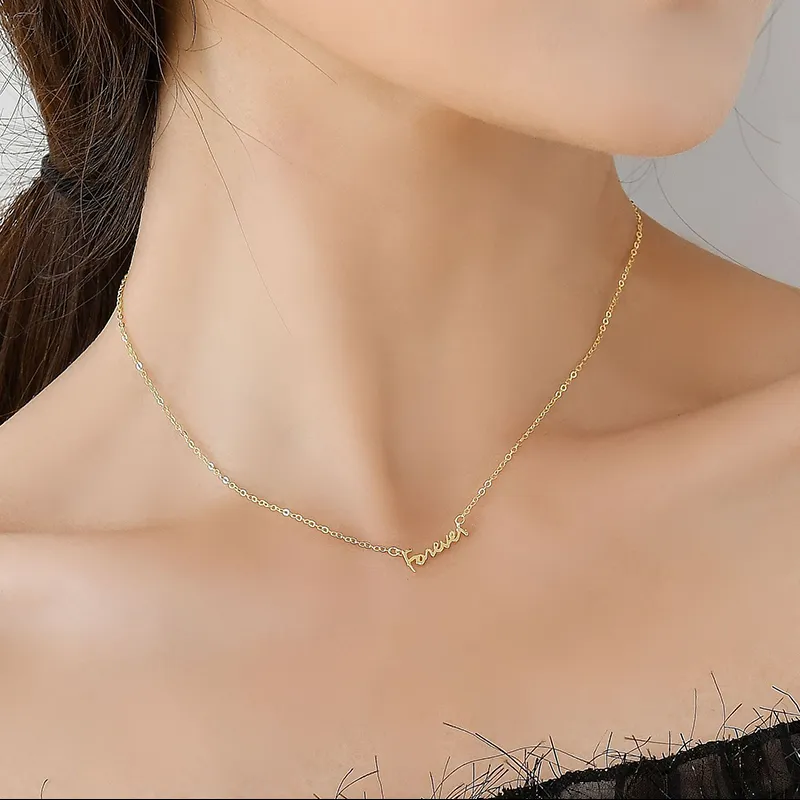 FROMLOVER 925 Sterling Silver Necklaces Women's-1