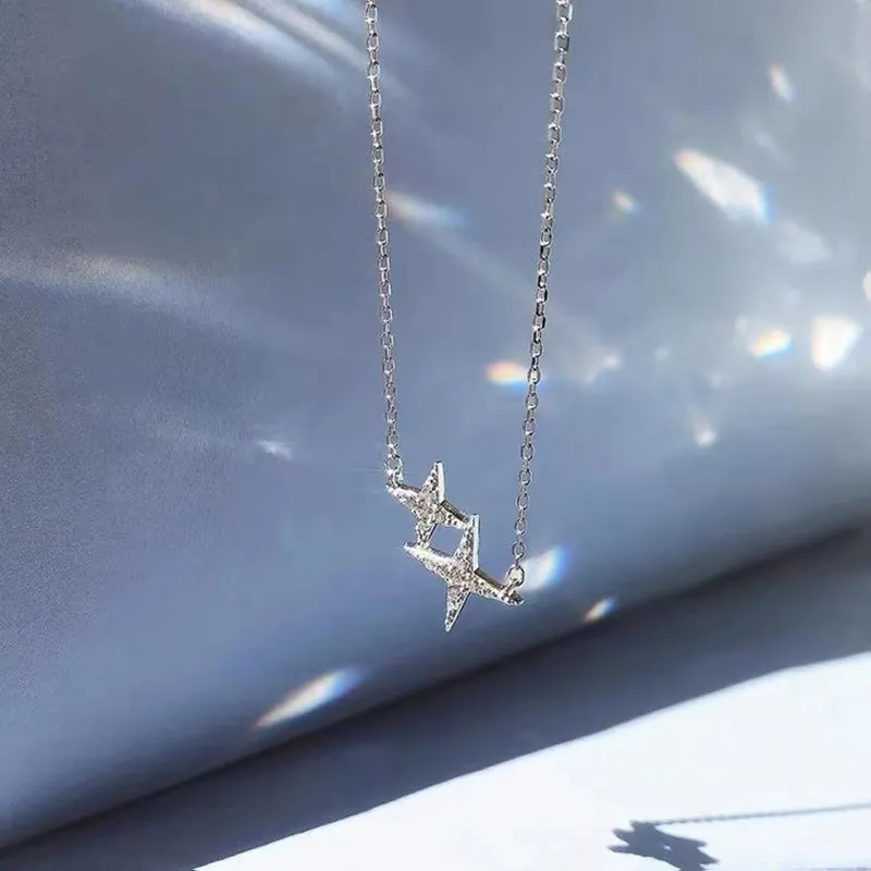 FROMLOVER 925 Sterling Silver Necklaces Women's-4